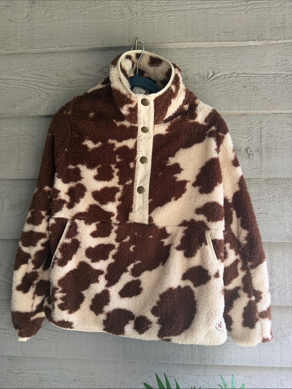 Ladies Ariat Berber Snap Front Sweatshirt
